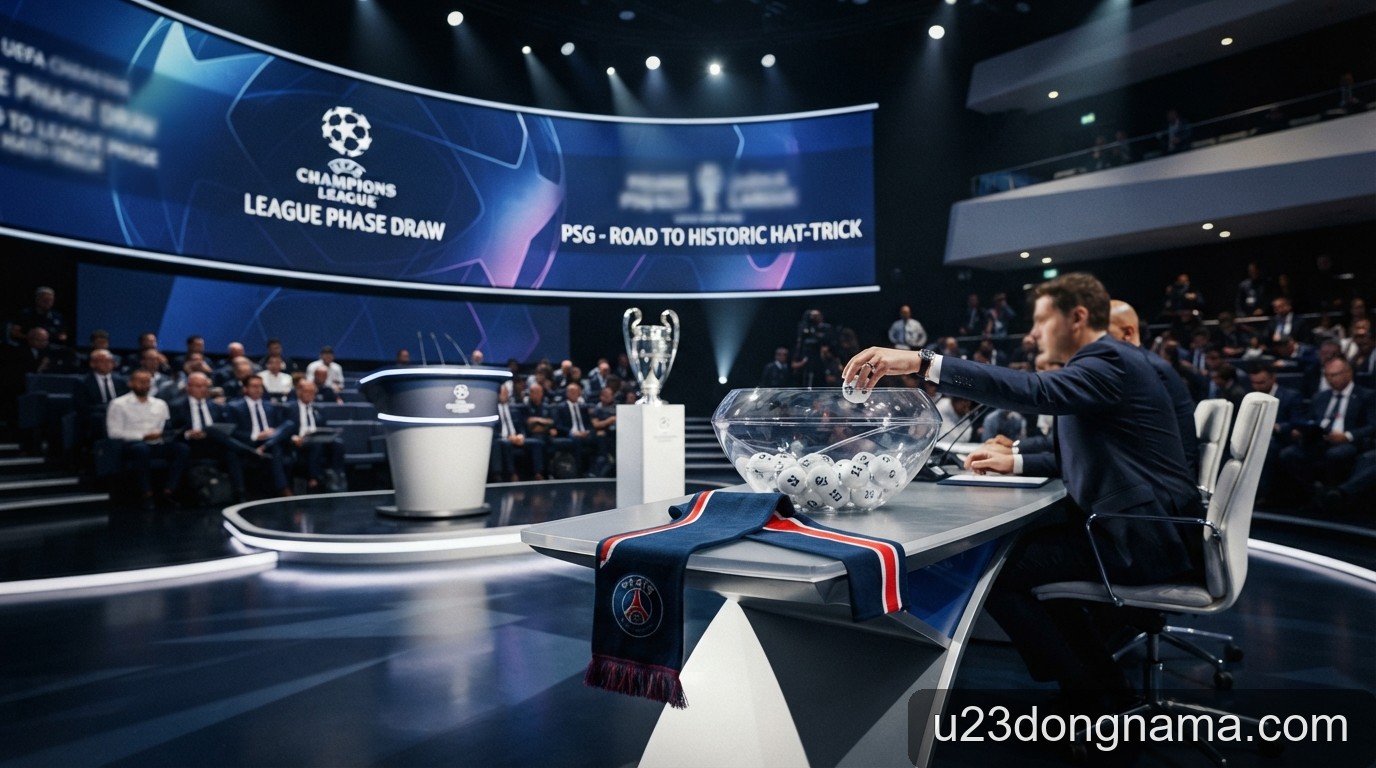 Bốc thăm Champions League 2026/27: PSG hướng tới cú 'hat-trick' lịch sử